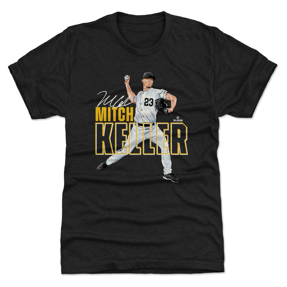 Mitch Keller Pittsburgh Stance WHT