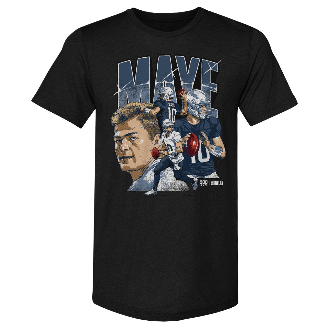 Drake Maye New England Collage WHT
