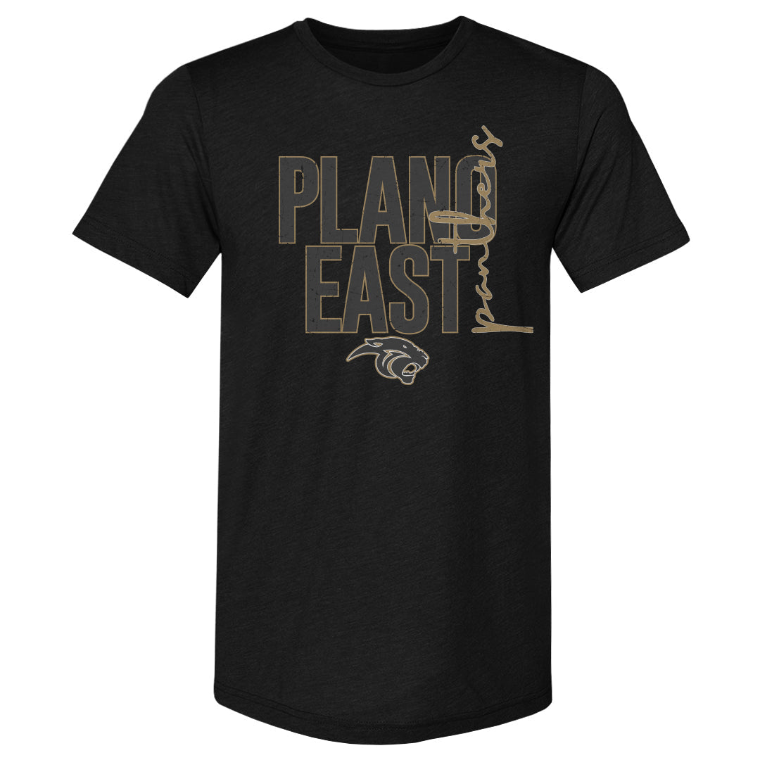 Crown Trio Plano East Panthers Vertical Cursive WHT