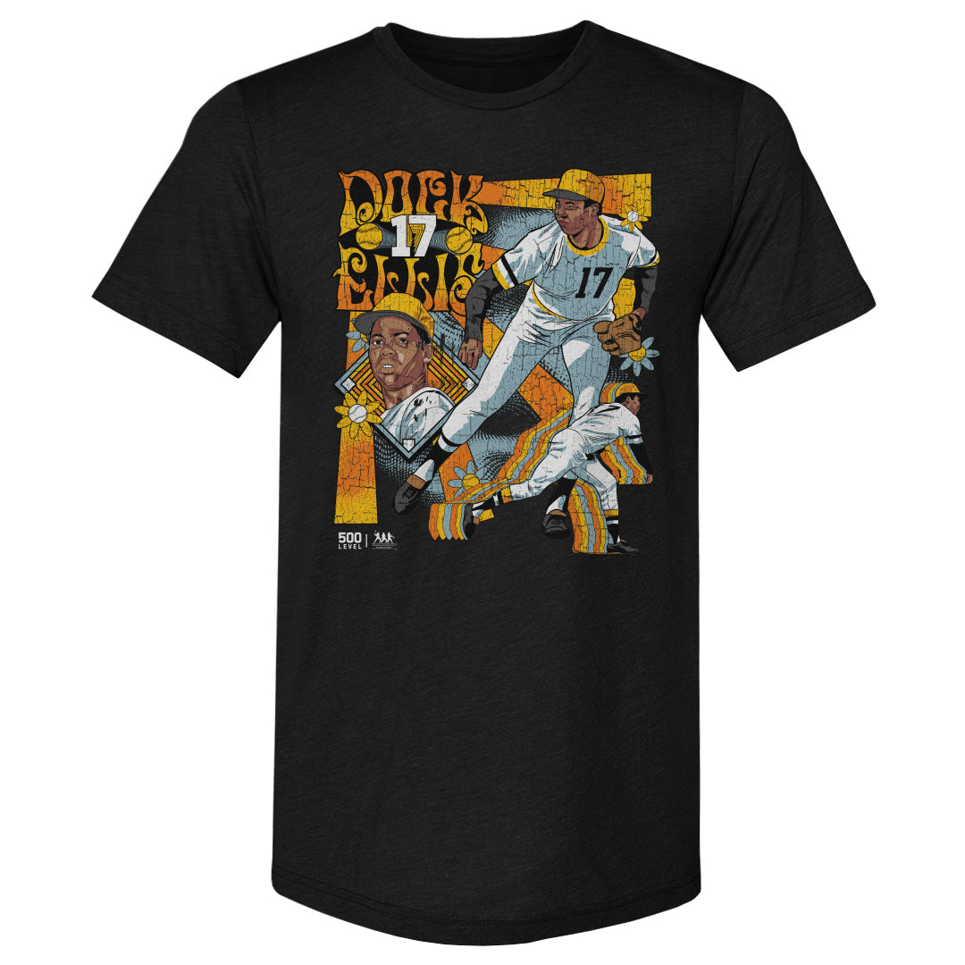 Dock Ellis Pittsburgh Psychadellic WHT