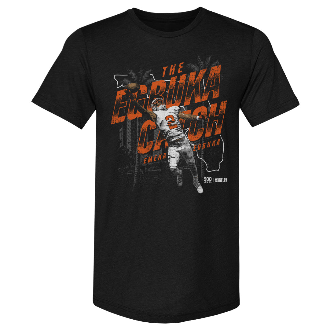 Emeka Egbuka Tampa Bay One-Handed Catch WHT