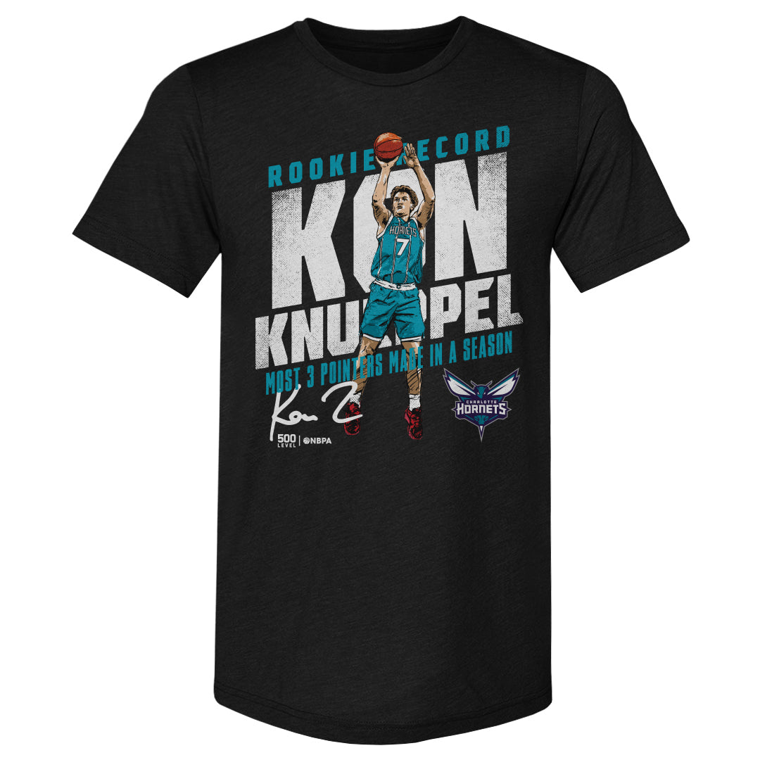 Kon Knueppel Charlotte Hornets Rookie Record WHT