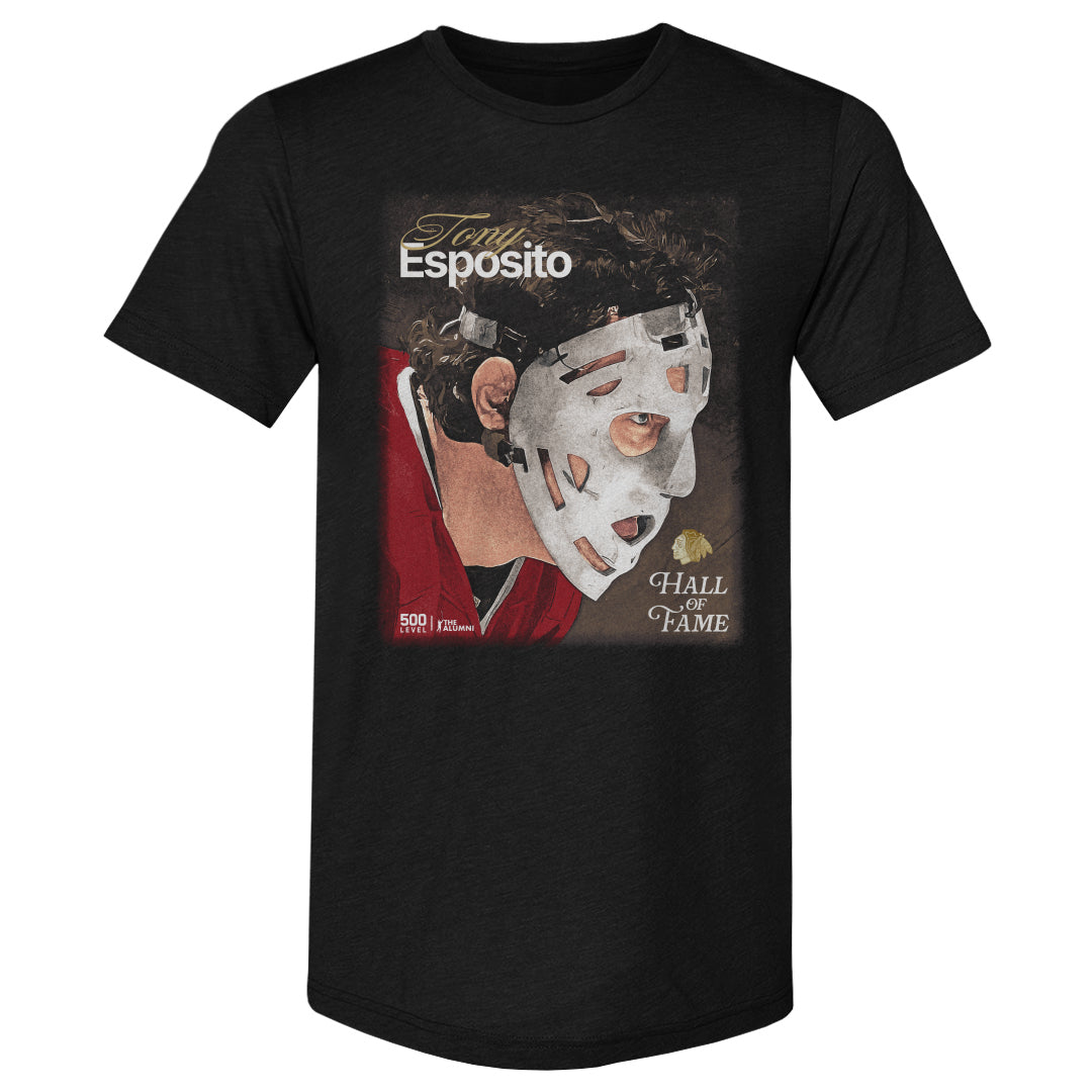Tony Esposito Chicago Blackhawks H.O.F. Mask WHT
