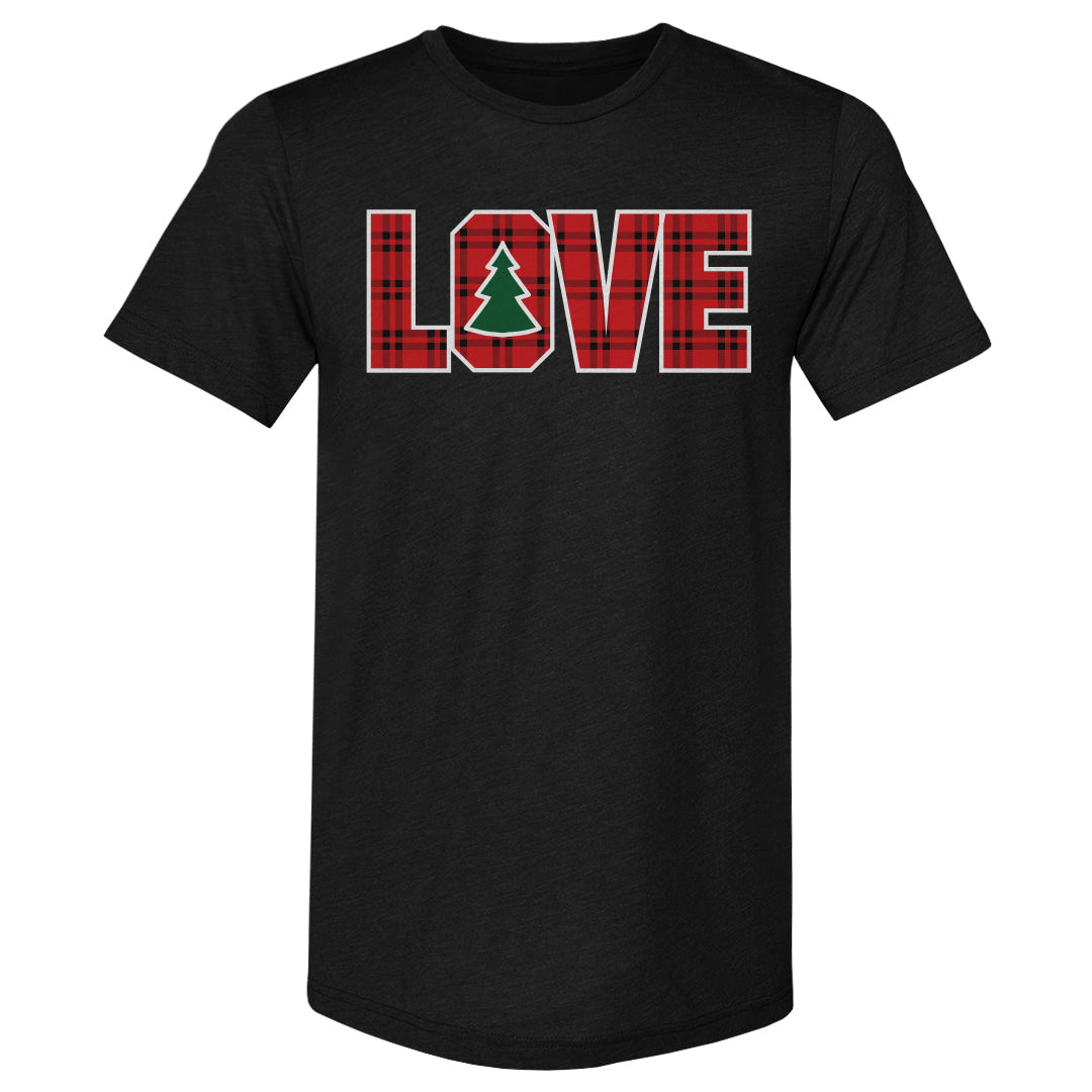 Christmas LOVE Christmas Plaid WHT