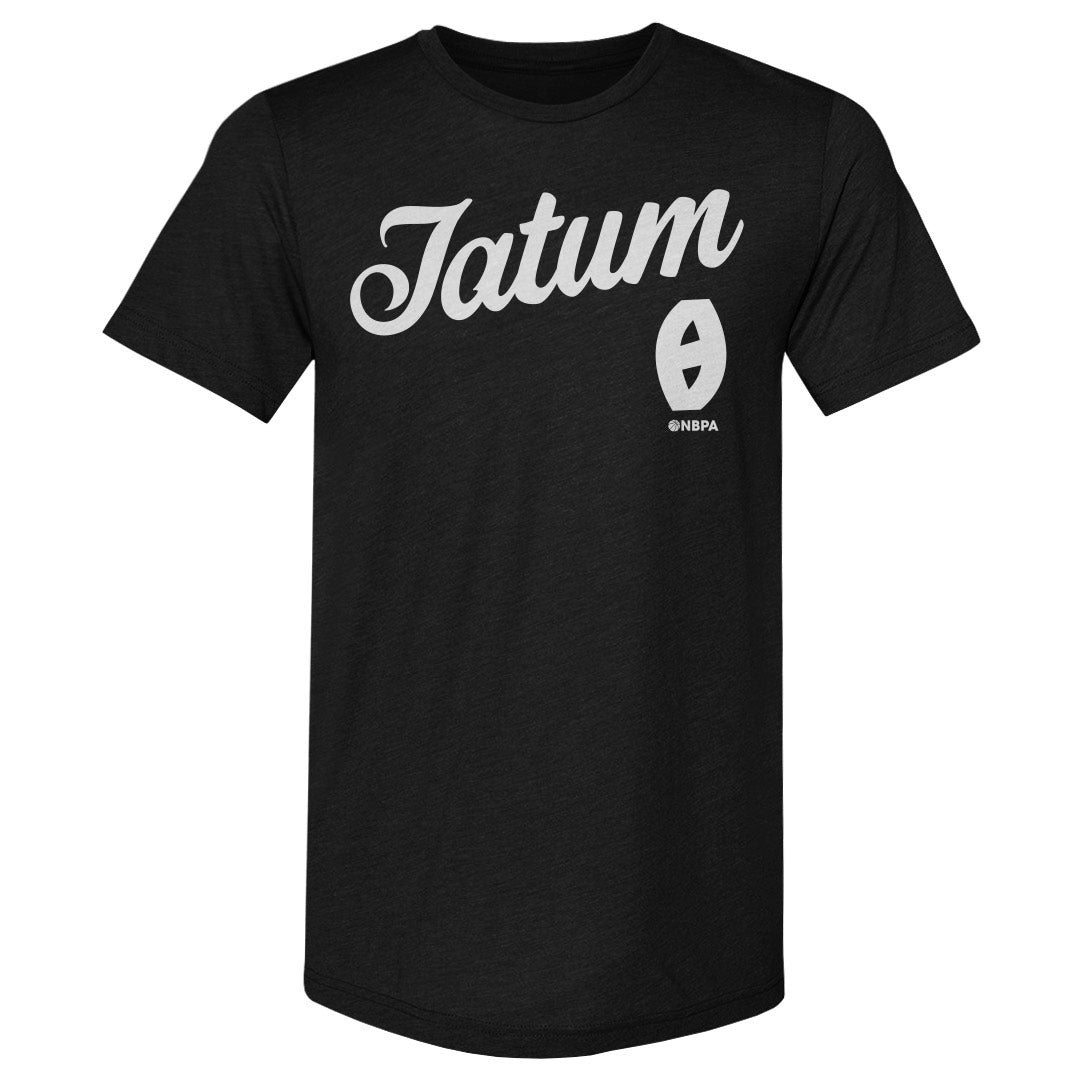 Jayson Tatum Boston Script WHT