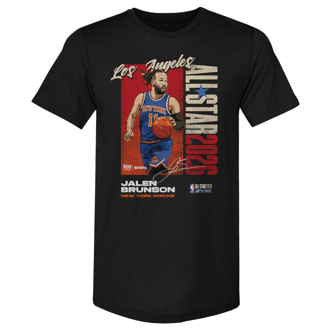 Jalen Brunson New York Knicks 2026 NBA All-Star Vertical WHT