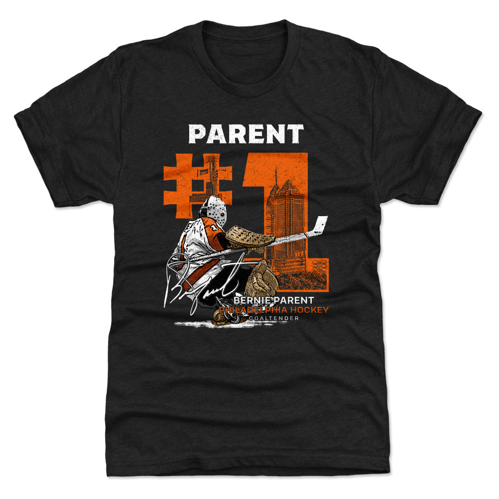 Bernie Parent Throwback Number WHT