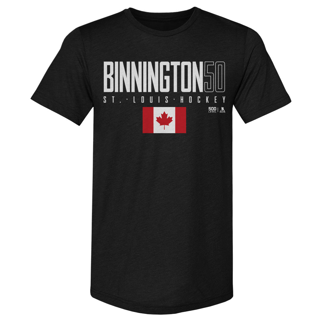 Jordan Binnington St. Louis Canada Elite WHT