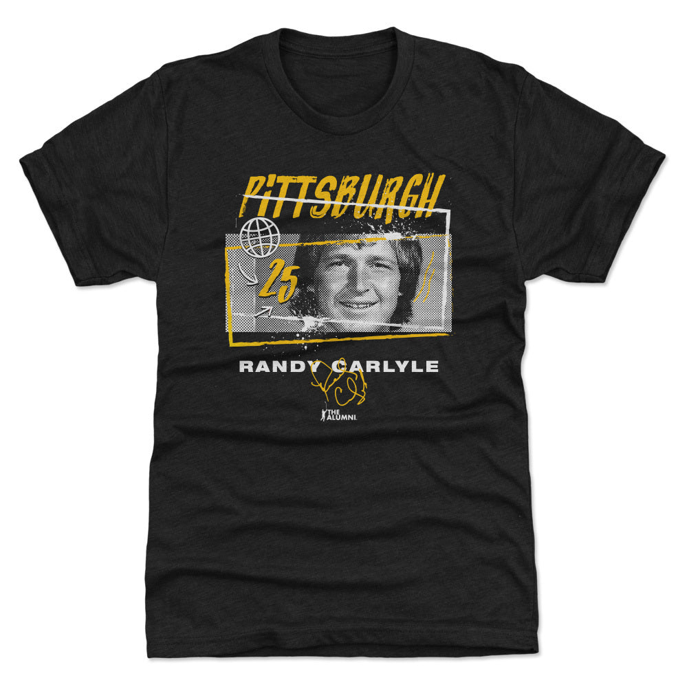 Randy Carlyle Pittsburgh Tones WHT