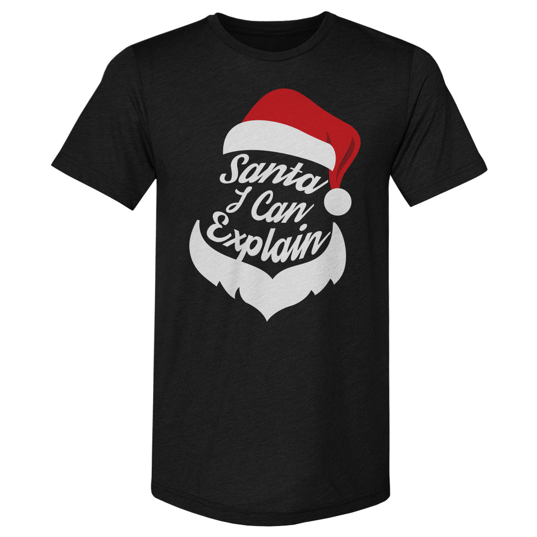 Christmas Santa I Can Explain WHT