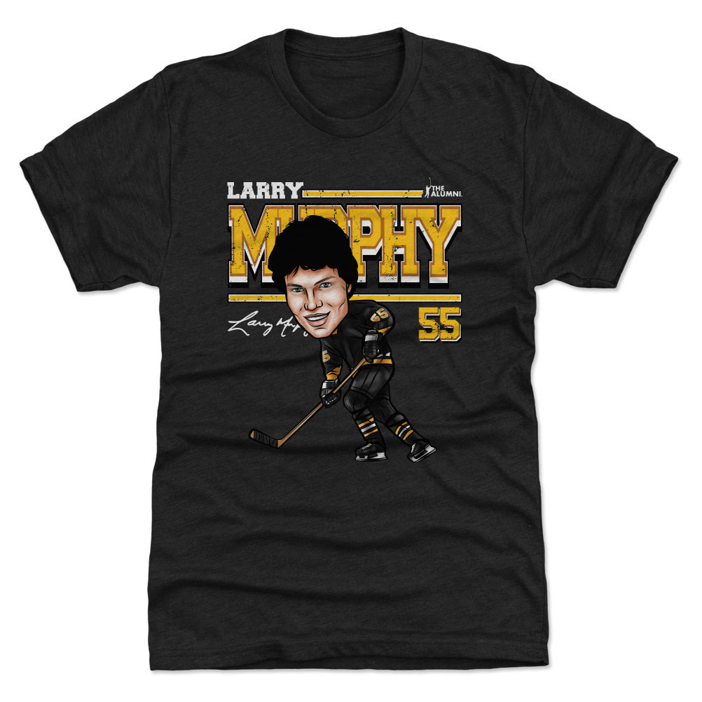 Larry Murphy Pittsburgh Cartoon WHT