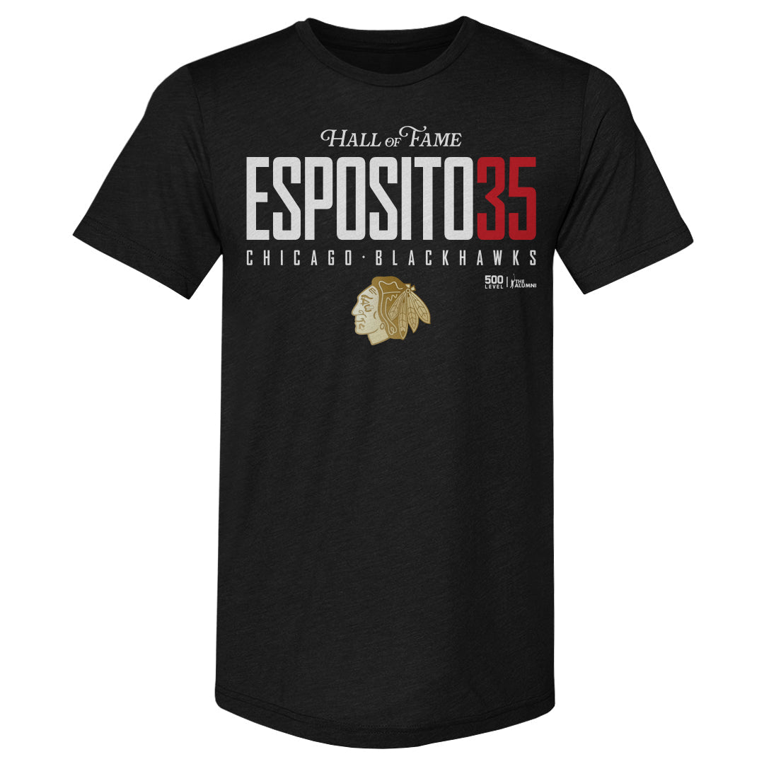 Tony Esposito Chicago Blackhawks H.O.F. Elite WHT