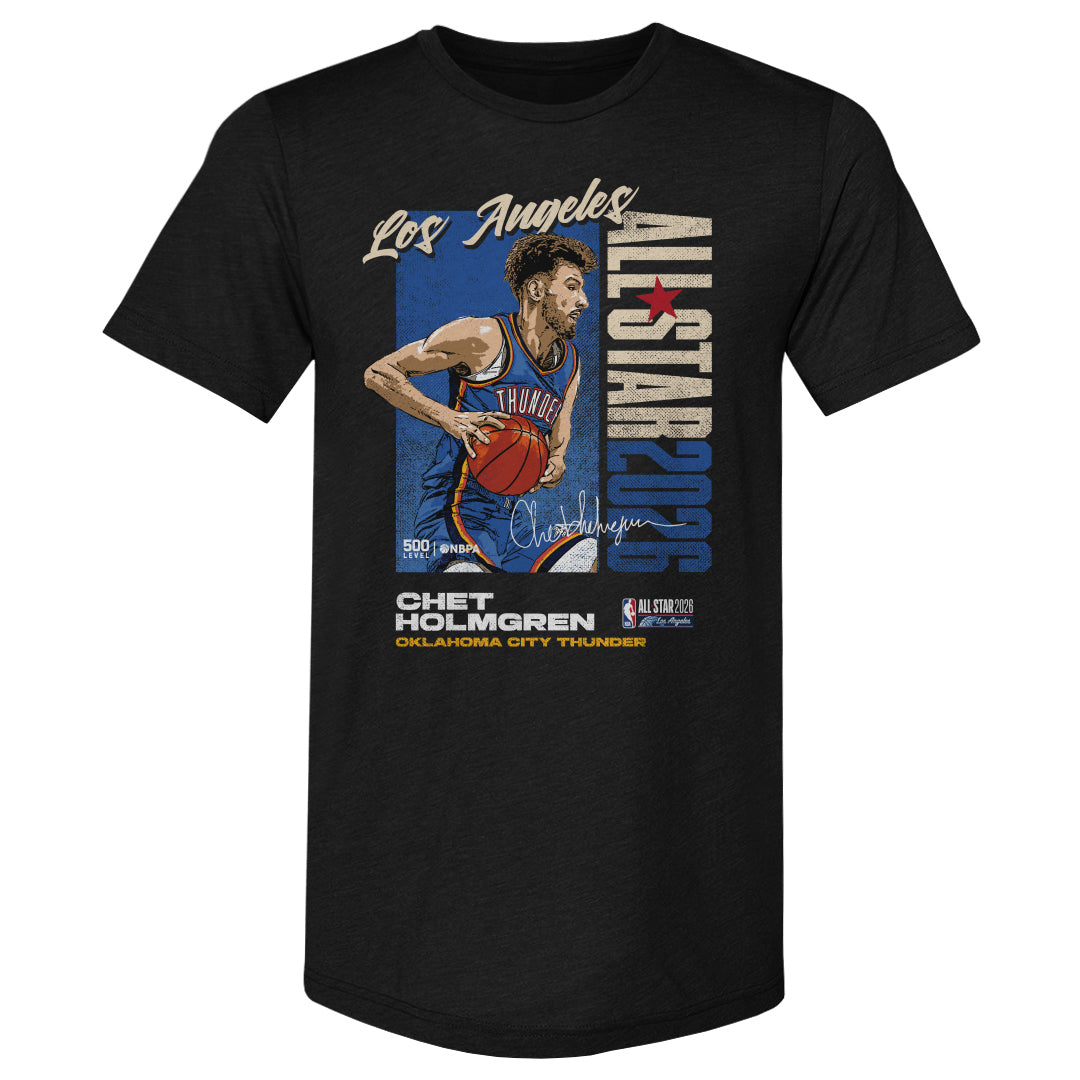 Chet Holmgren Oklahoma City Thunder 2026 NBA All-Star Vertical WHT