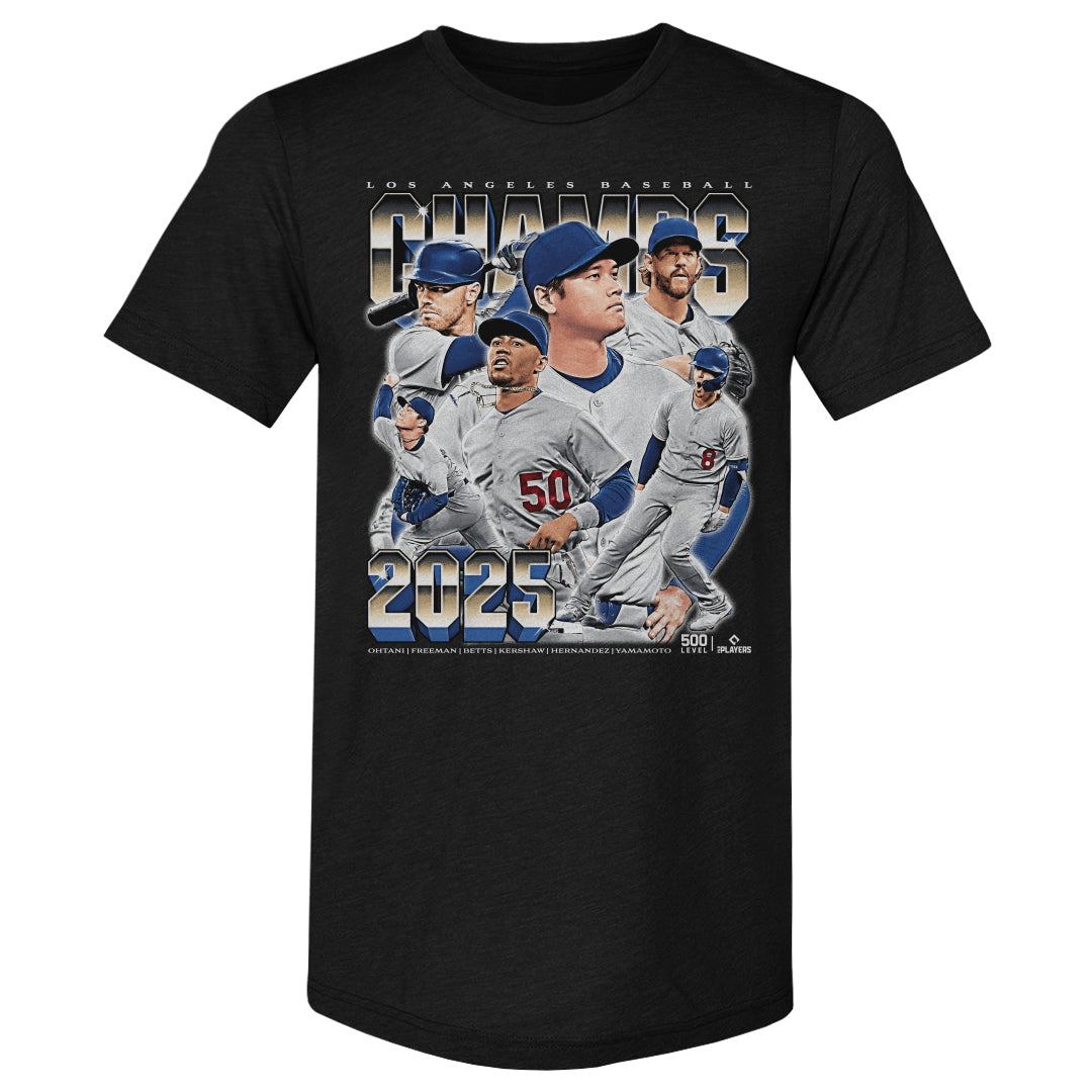 Los Angeles D Baseball 2025 Champs Vintage WHT