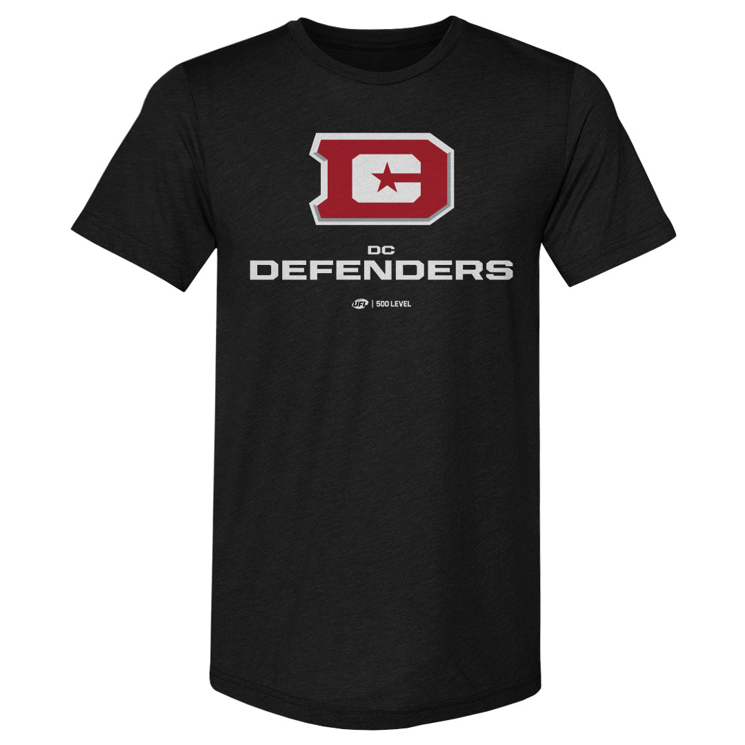 DC Defenders Primary Logo WHT