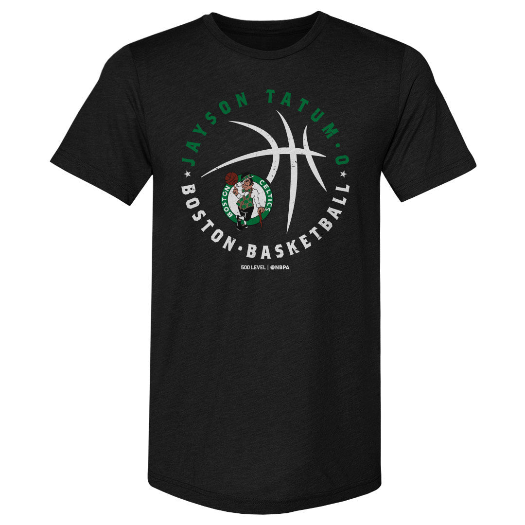 Jayson Tatum Boston Celtics Player Ball WHT