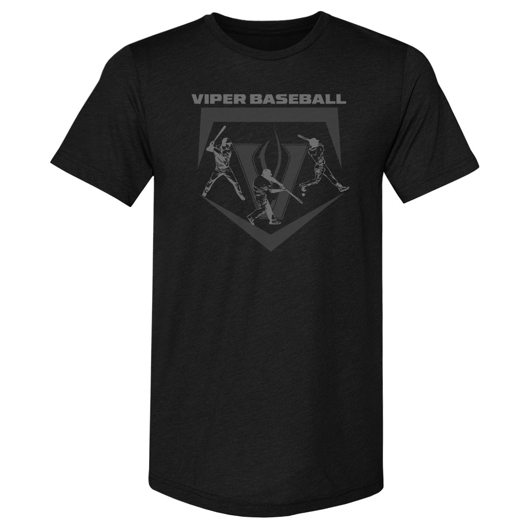Vandegrift Crown Trio Baseball Triangle Silhouette WHT