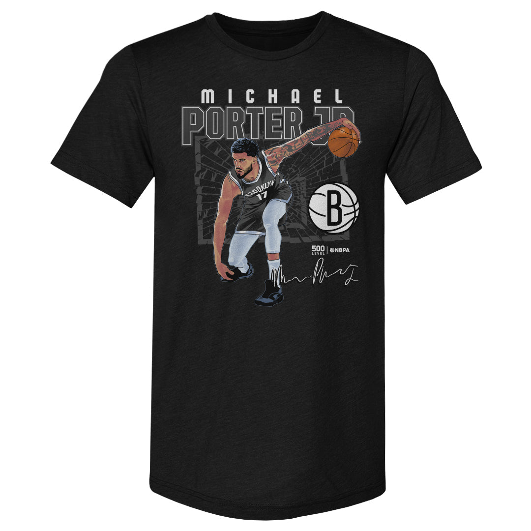 Michael Porter Jr. Brooklyn Nets Shattered WHT