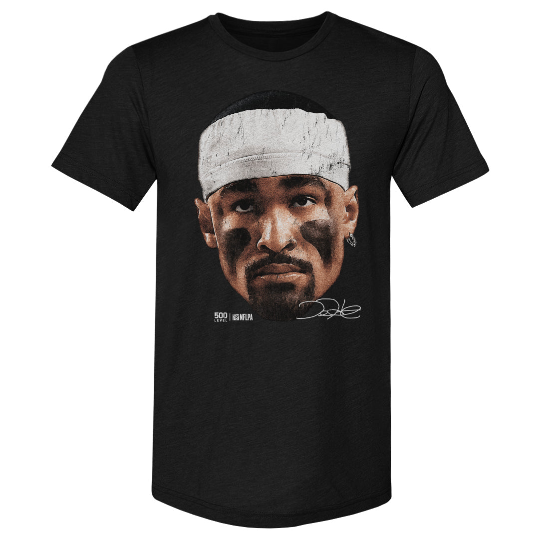 Jalen Hurts Philadelphia Vintage Head WHT