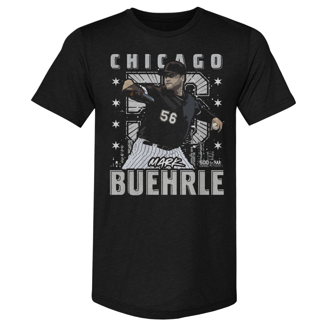 Mark Buehrle Chicago W Gritty WHT