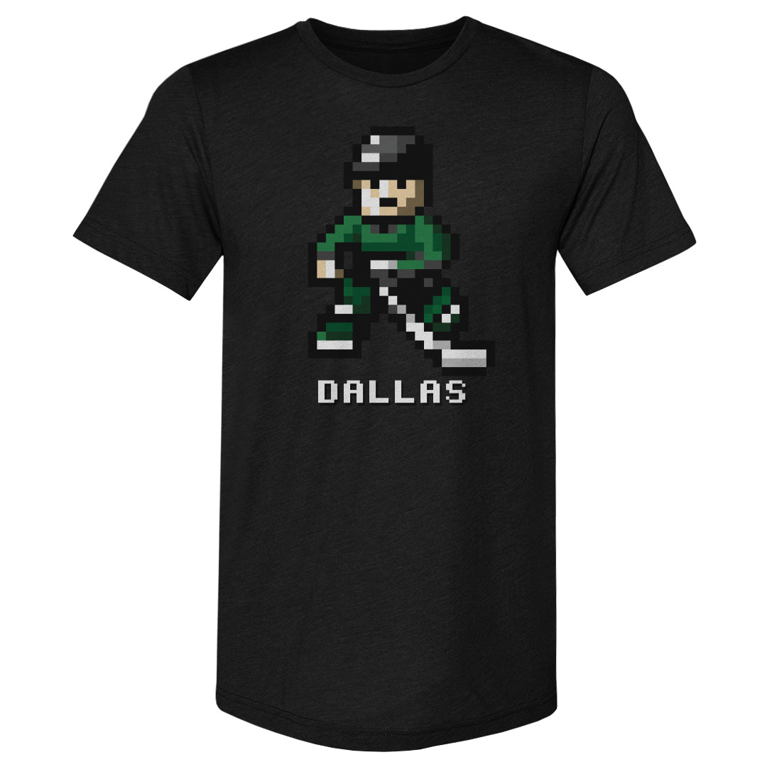 Dallas Hockey 8-bit WHT
