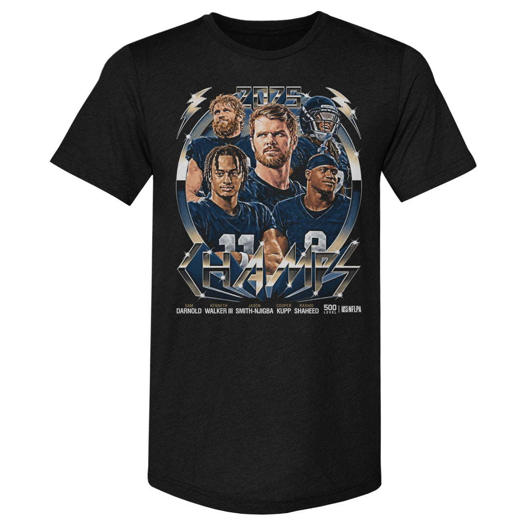 Seattle Football 2025 Champs Vintage WHT