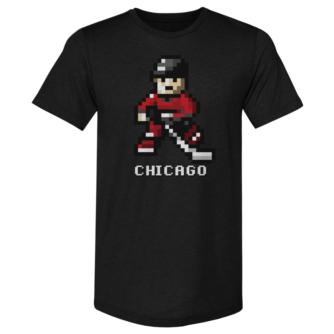 Chicago Hockey 8-bit WHT
