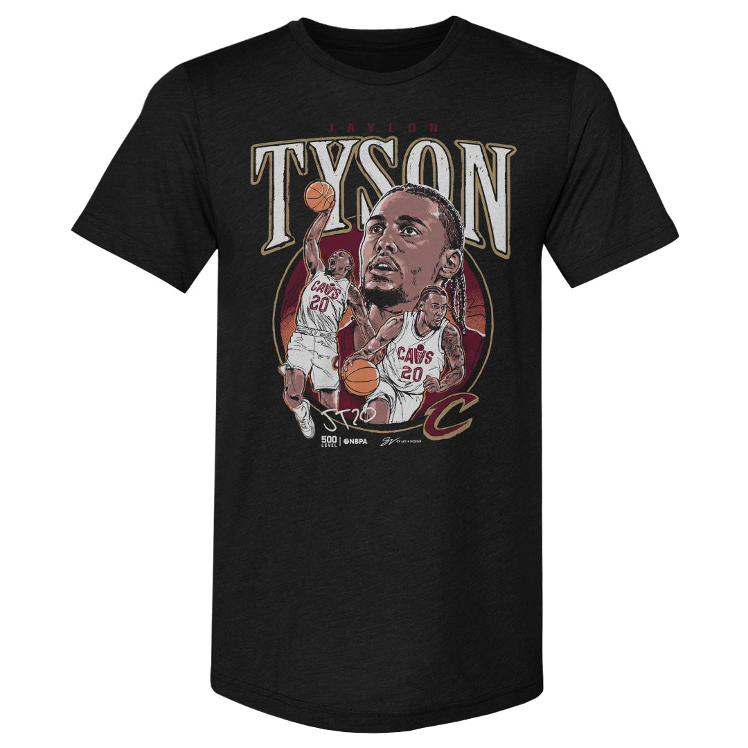 Jaylon Tyson Cleveland Cavaliers Trio WHT