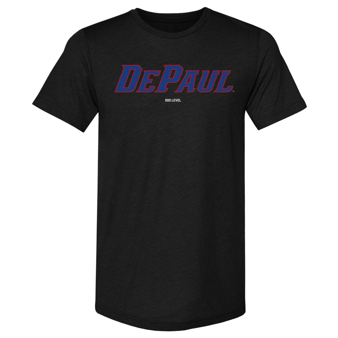 DePaul Blue Demons Wordmark WHT