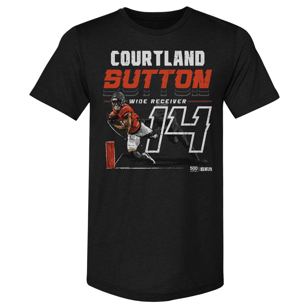 Courtland Sutton Denver Player Name WHT