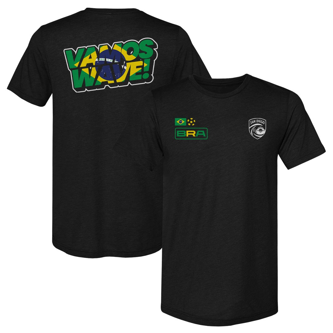 San Diego Wave FC 2026 Brazil Let's Go Wave F&B WHT