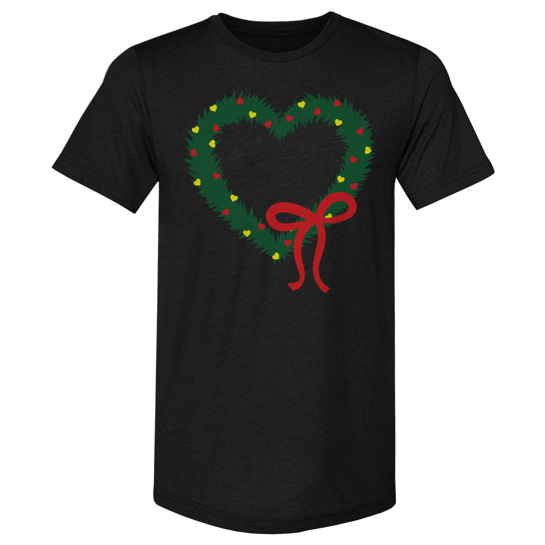 Christmas Heart Wreath WHT