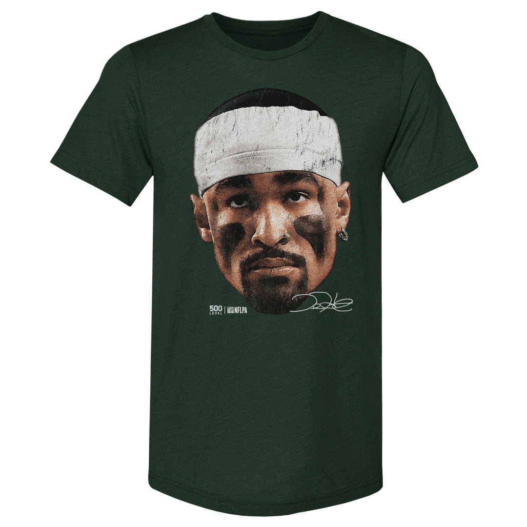 Jalen Hurts Philadelphia Vintage Head WHT
