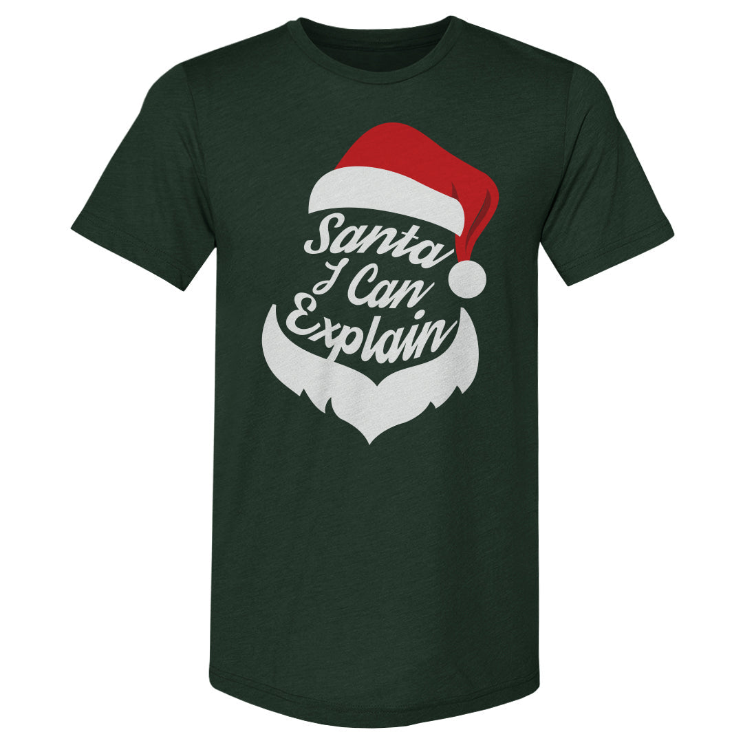 Christmas Santa I Can Explain WHT