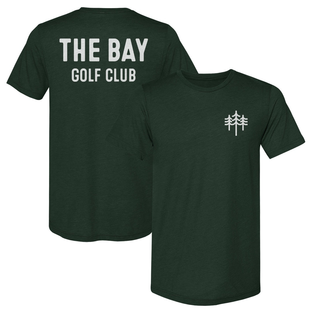The Bay Golf Club Trees Wordmark F&B WHT
