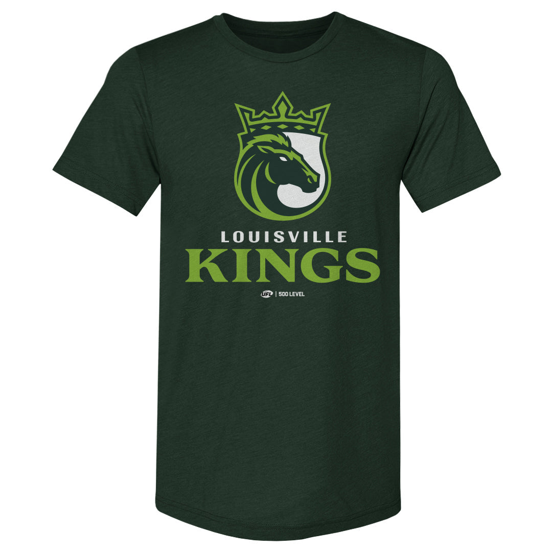 Louisville Kings Primary Logo WHT