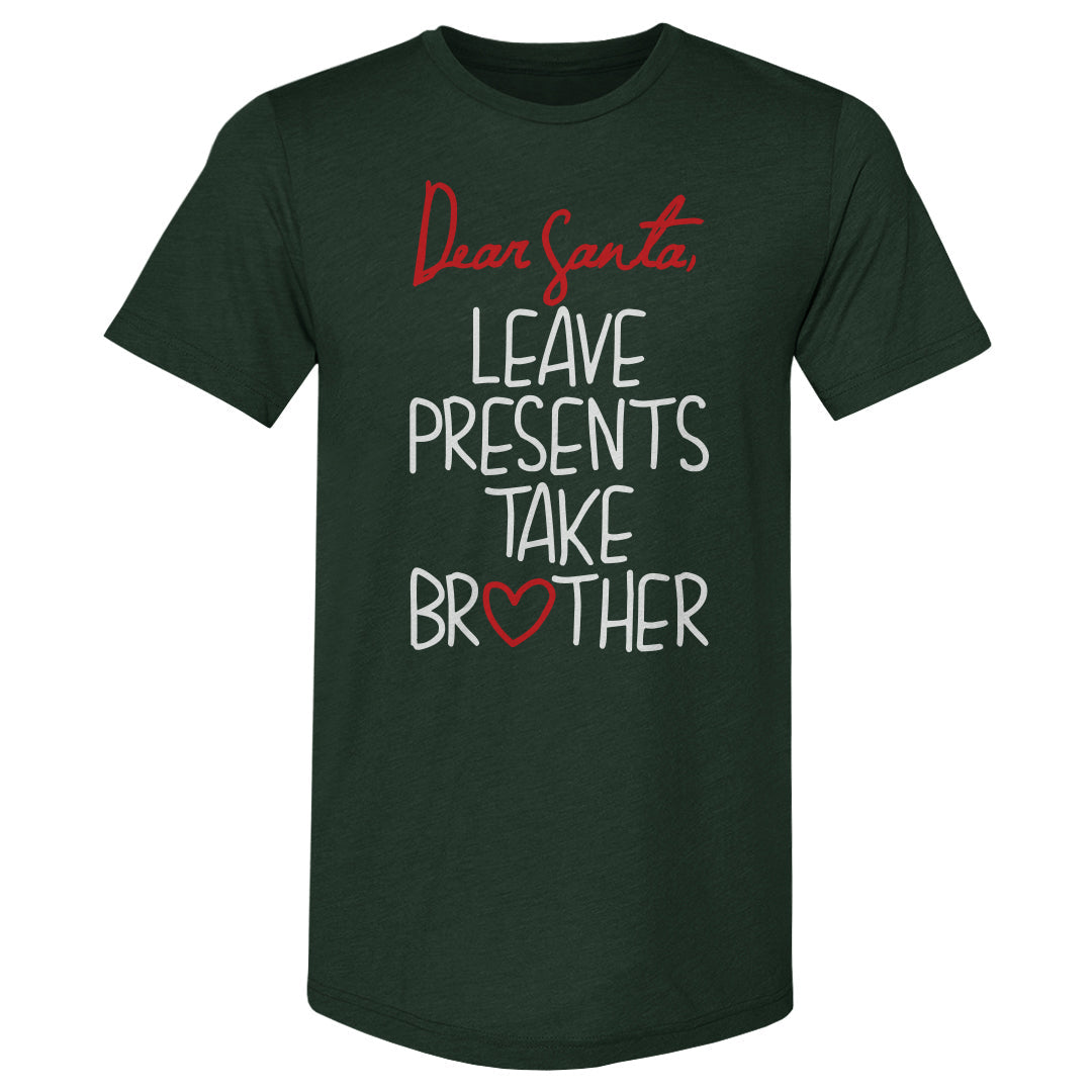 Christmas Leave Presents Take Brother WHT