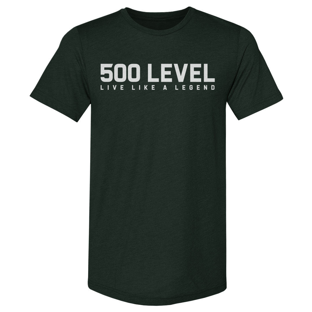 500 LEVEL Wordmark WHT