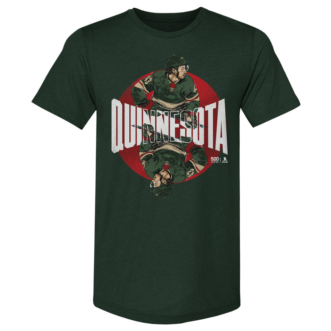 Quinn Hughes Minnesota Quinnesota Reflect WHT