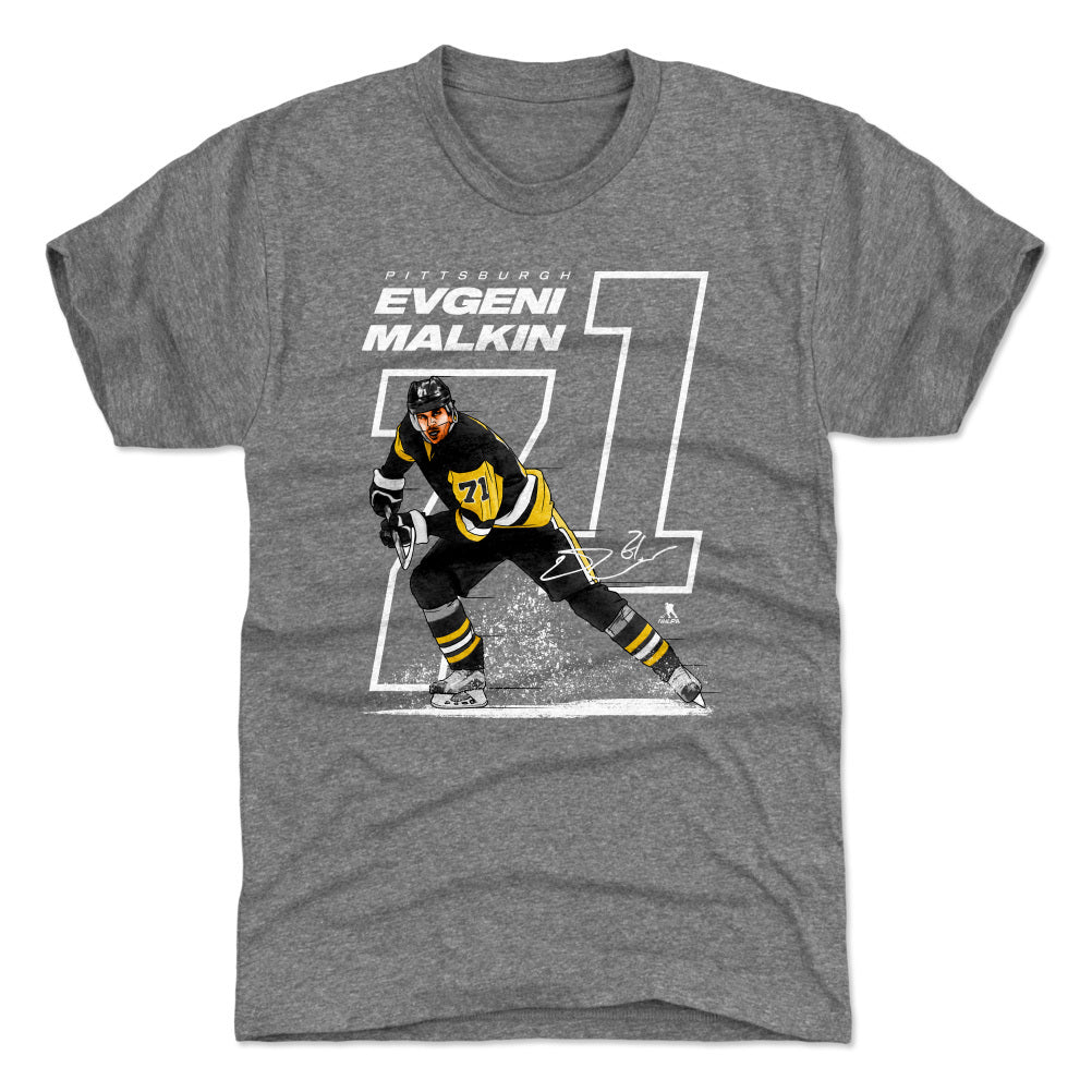 Evgeni Malkin Offset W WHT