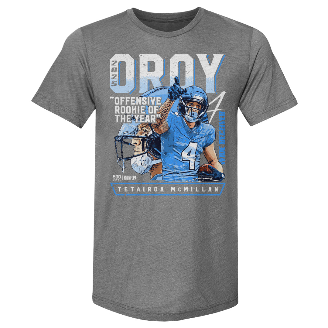 Tetairoa McMillan Carolina 2025 OROY WHT