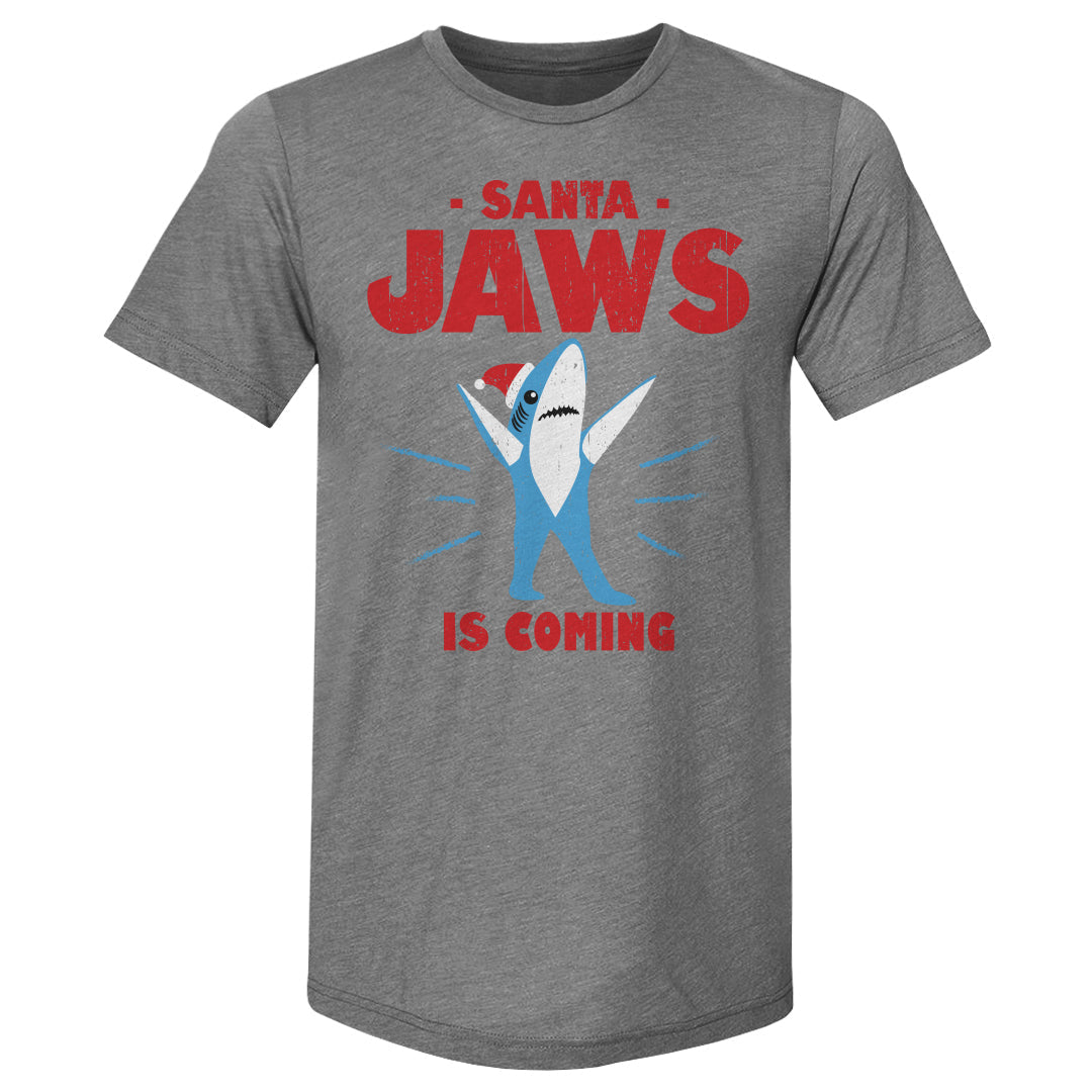 Christmas Santa Jaws WHT