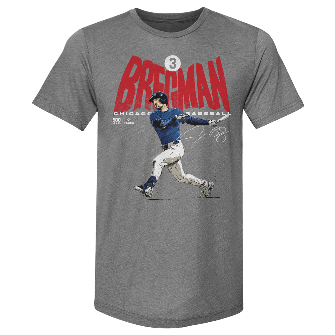 Alex Bregman Chicago C Comic WHT