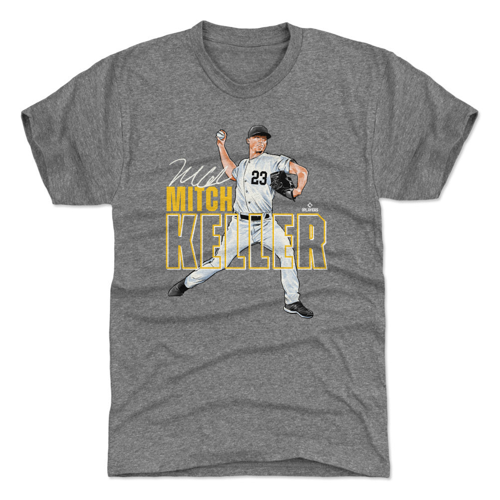 Mitch Keller Pittsburgh Stance WHT