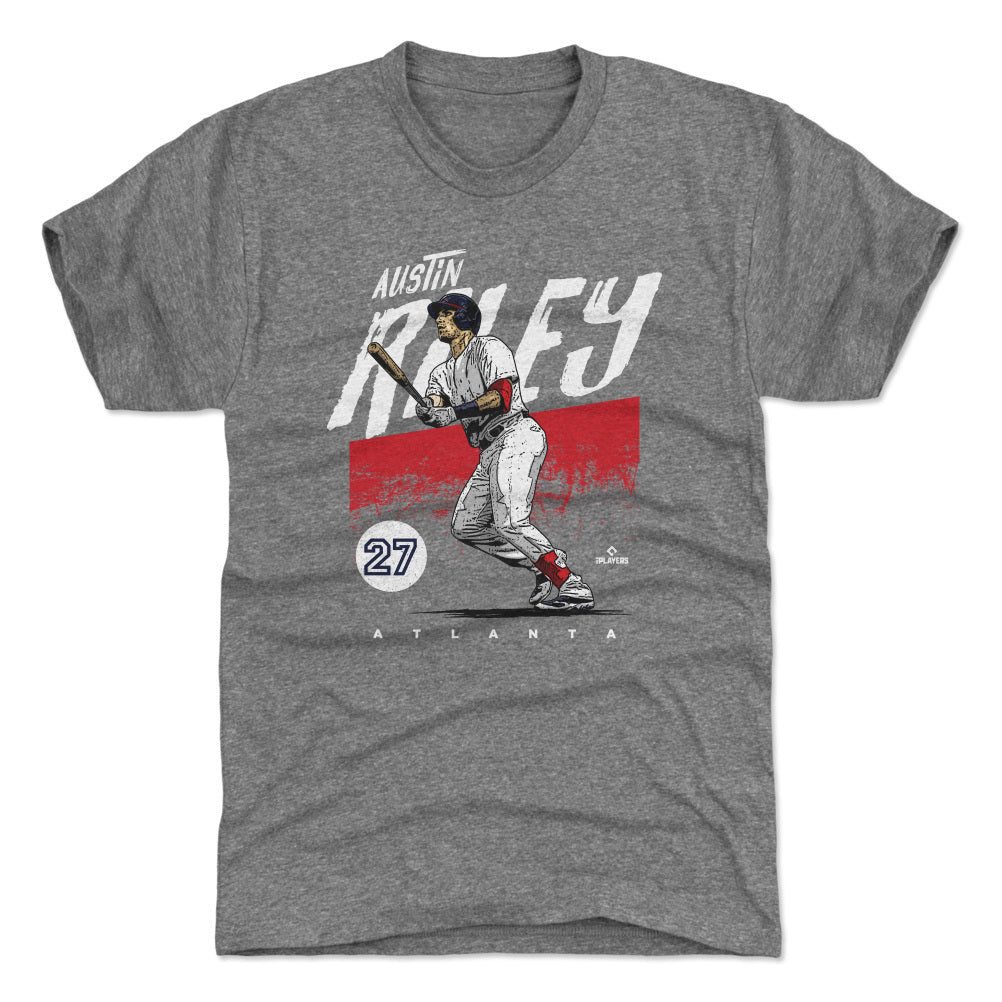 Austin Riley Atlanta Grunge WHT