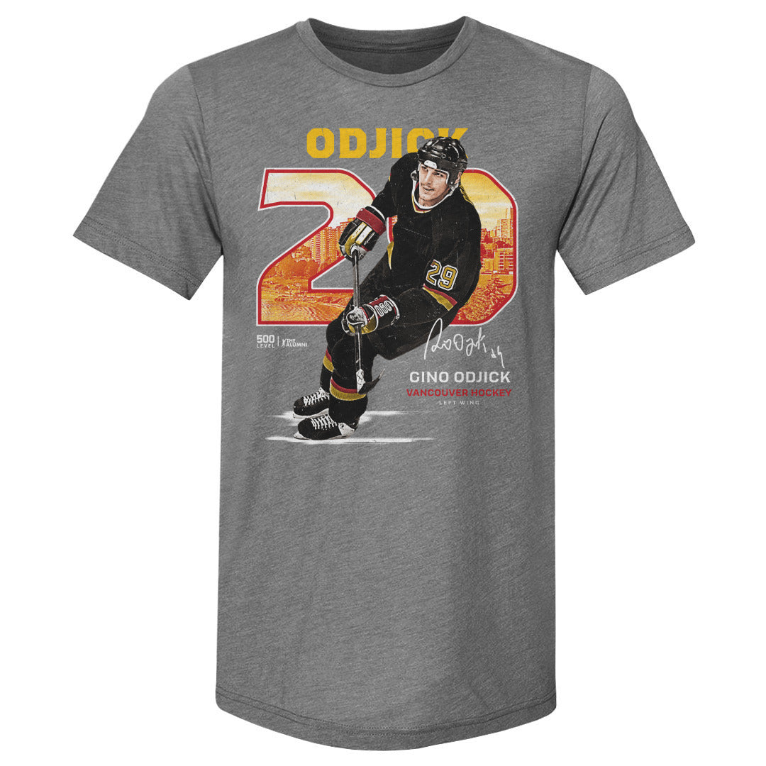 Gino Odjick Vancouver Throwback WHT