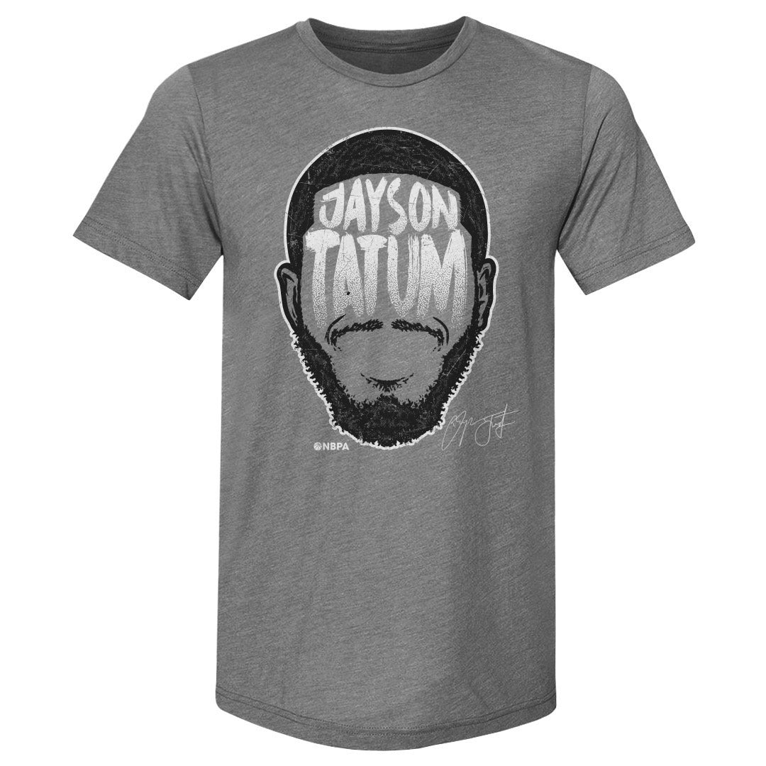 Jayson Tatum Player Silhouette WHT