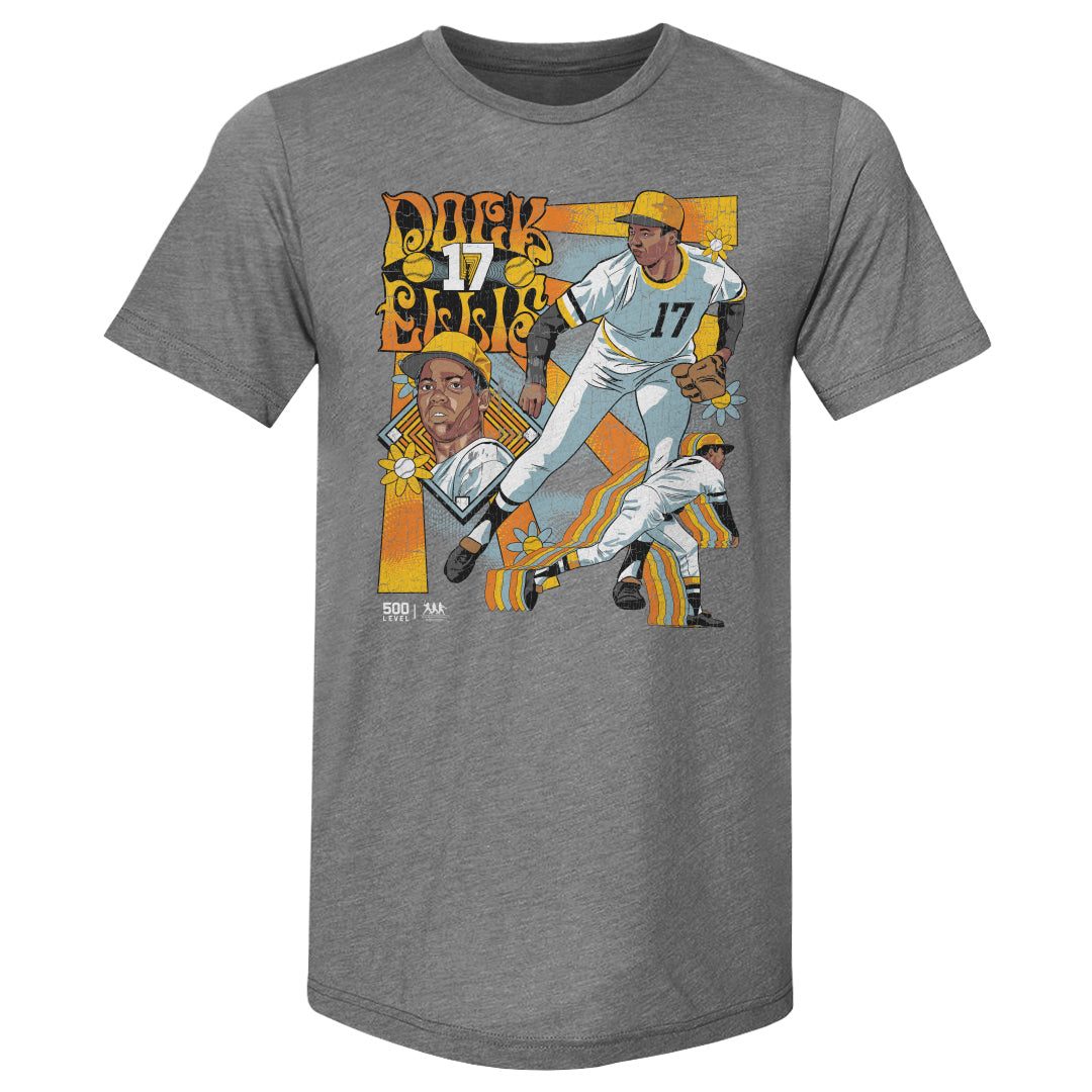 Dock Ellis Pittsburgh Psychadellic WHT