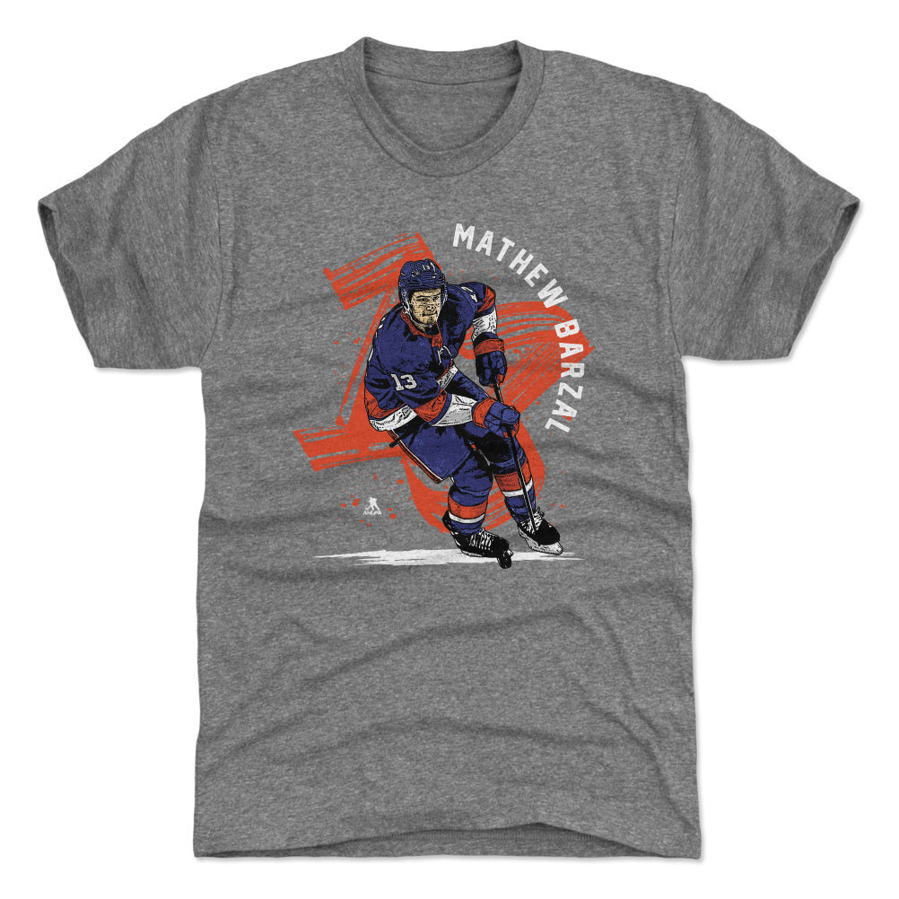 Mathew Barzal New York I Brush WHT