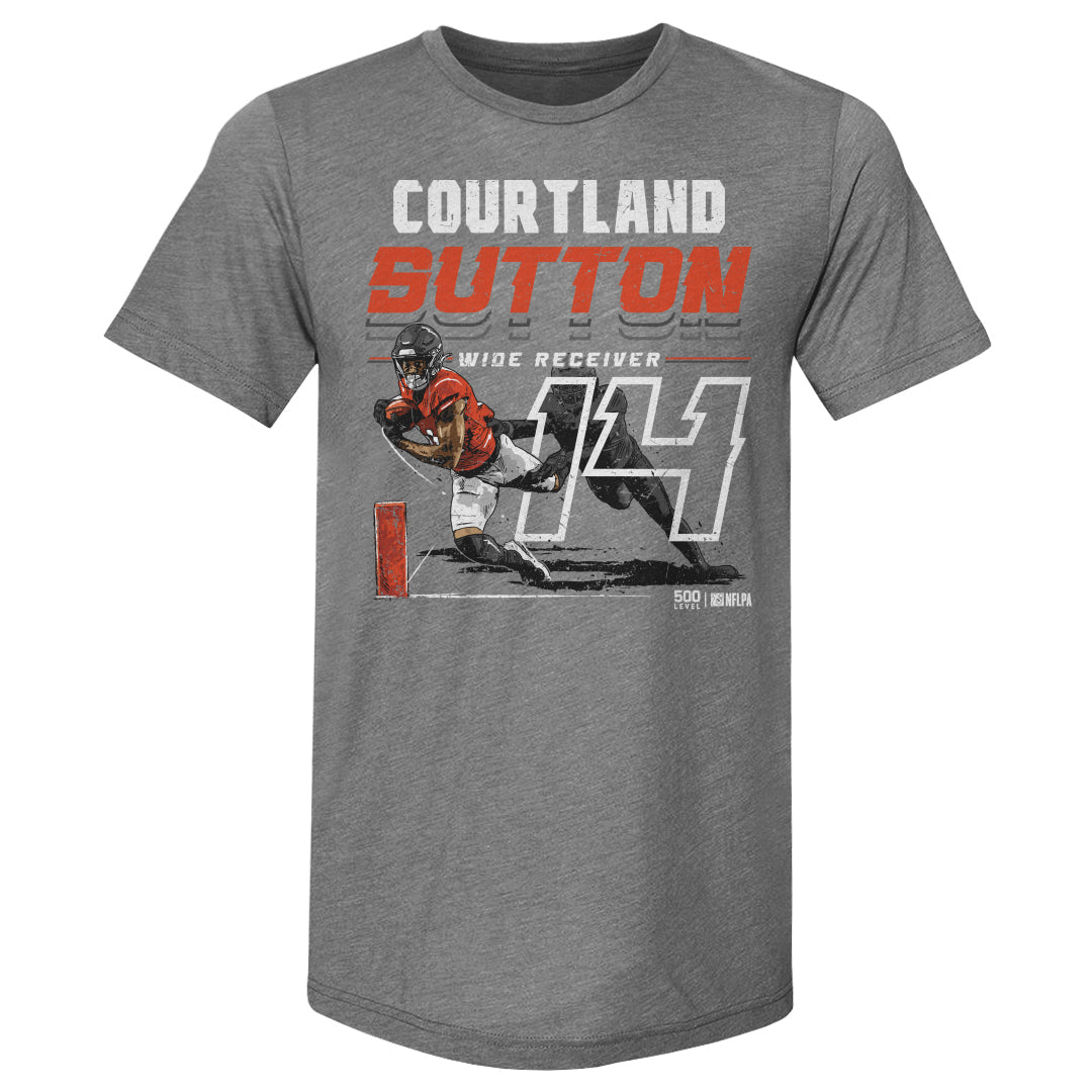Courtland Sutton Denver Player Name WHT